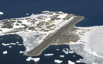 Rothera, the British Antarctic Survey station.